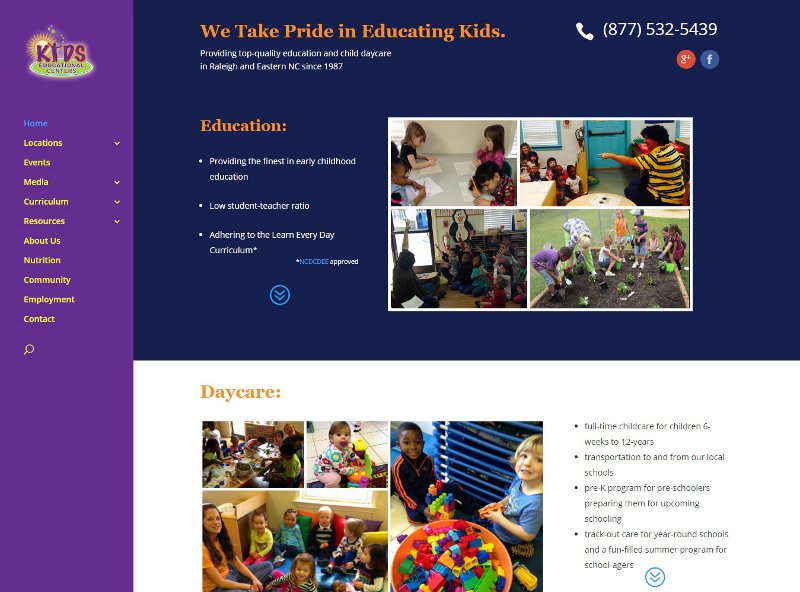 kidseducationalcenter.com website