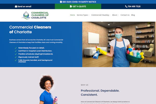 commercial cleaners charlotte
